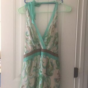 Jonathan Martin Silk Halter Dress Size 12